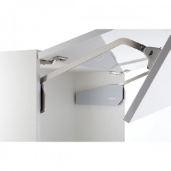 Bộ tay nâng FREE FOLD SHORT Hafele 493.05.734, xám