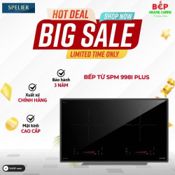 Bếp từ đôi Spelier SPM 998I Plus