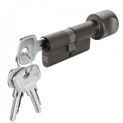 Ruột Khóa 1 Đầu Chìa 1 Đầu Vặn 91mm Hafele 916.64.932