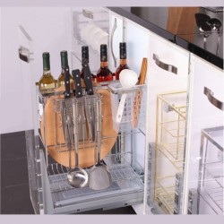 Giá dao thớt chai lọ inox 304 nan dẹt Eurogold EPD5220
