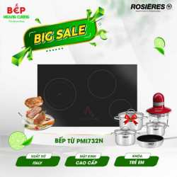 Bếp kểt hợp 2 từ 1 điện Rosieres PMI732N