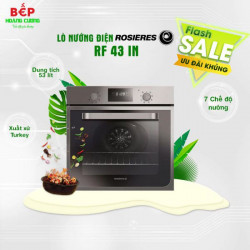 Lò nướng điện 7 chức năng Rosieres RF 43 IN