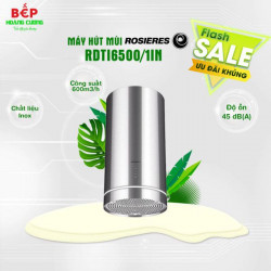 Máy hút mùi ốc đào 035cm ống dài Rosieres RDTI6500/1IN