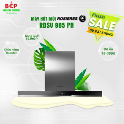 Máy hút mùi ống khói 90cm kiểu mới Rosieres RDSV 985 PN