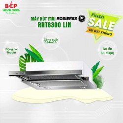 Máy hút mùi âm tủ telescopic 60cm Rosieres RHT6300 LIN