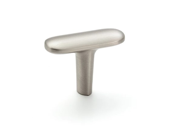 Tay nắm tủ Hafele màu mạ niken mờ 46mm 106.70.122