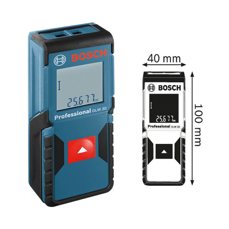 Máy đo khoảng cách laser Bosch GLM 30 Professional