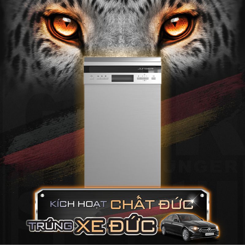 Máy rửa bát độc lập Junger DWJ-450 Máy rửa bát độc lập Junger DWJ-450