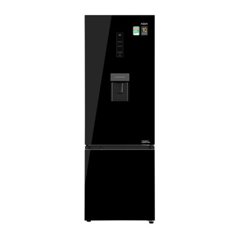 Tủ lạnh 2 cánh ngăn đá dưới Inverter 320 lít Aqua AQR-B379MA(WGB)