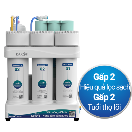 Máy lọc nước để gầm Karofi KAQ-U05 Pro