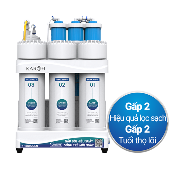 Máy lọc nước RO Karofi KAQ-U03 Pro