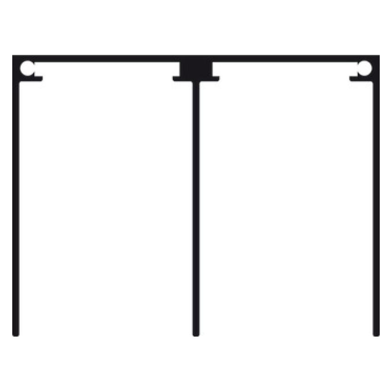 ALUFLEX 80 RAY ĐÔI TRÊN MÀU BẠC 3M HÄFELE 403.75.385