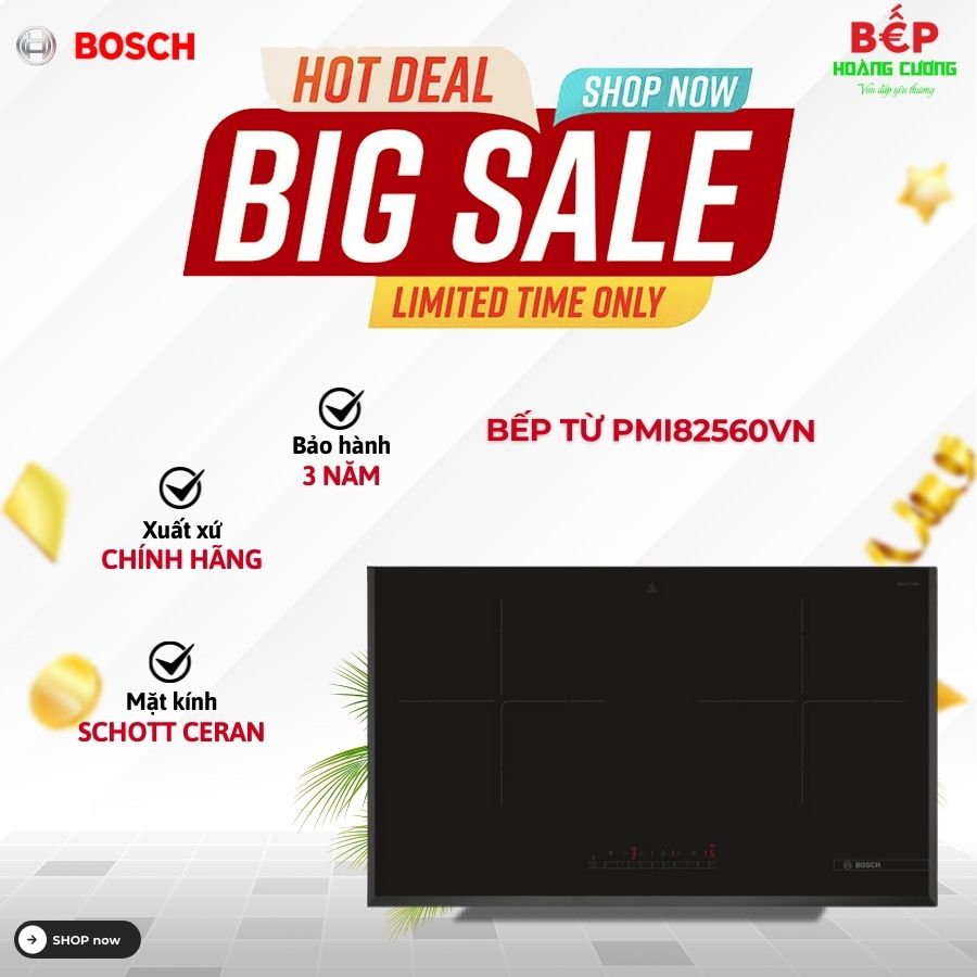 Bếp từ Bosch PMI82560VN Serie 4
