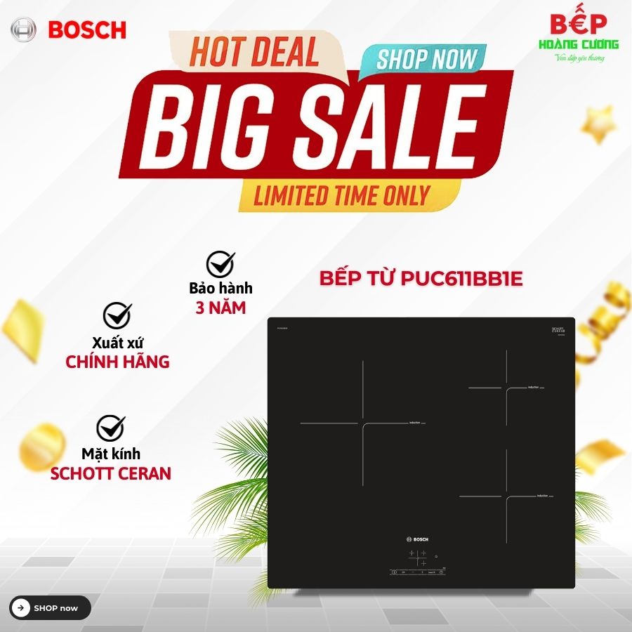 Bếp từ Bosch PUC611BB1E
