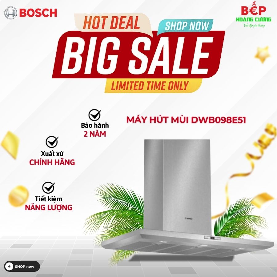 Máy Hút Mùi Bosch DWB098E51