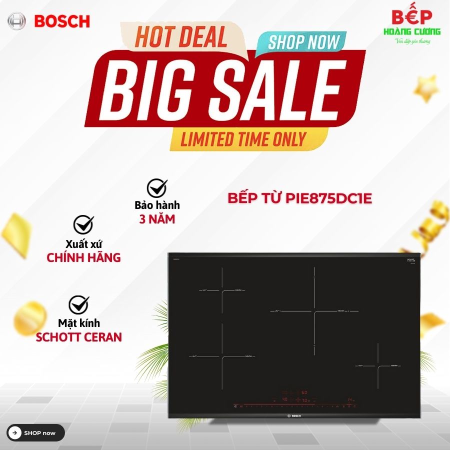 Bếp từ Bosch PIE875DC1E Serie 8