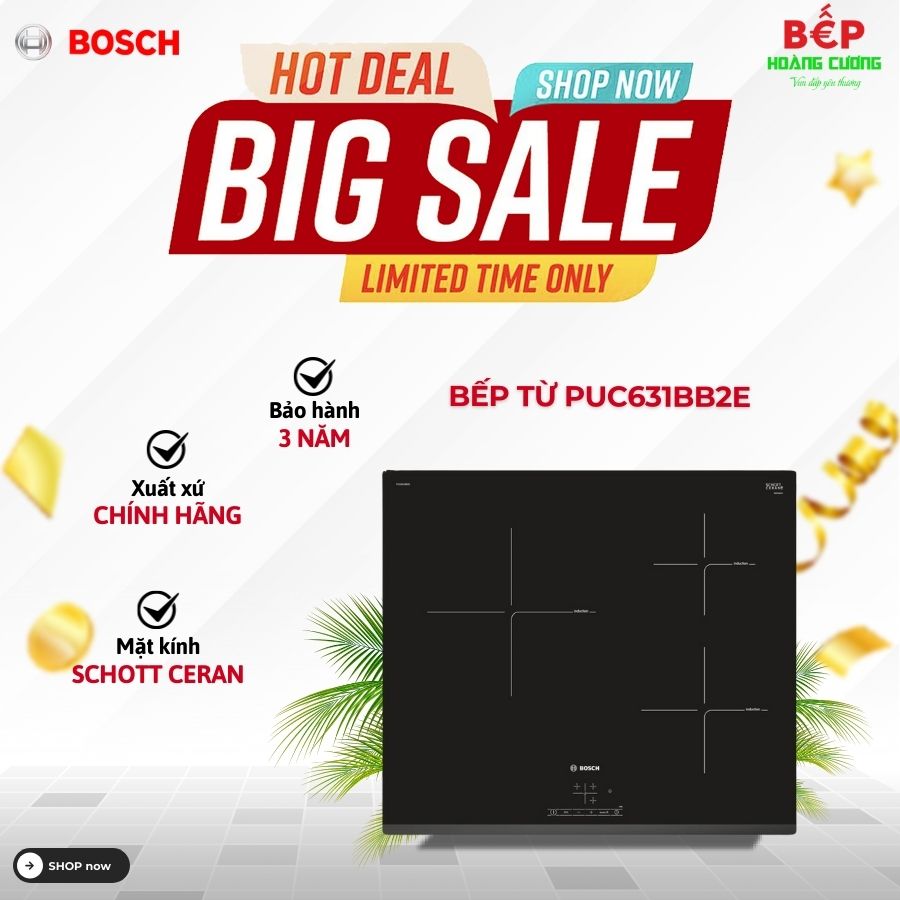 Bếp từ Bosch PUC631BB2E Serie 4