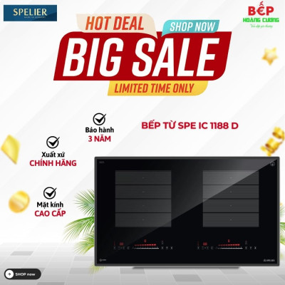 Bếp từ đôi Spelier SPE IC 1188 D