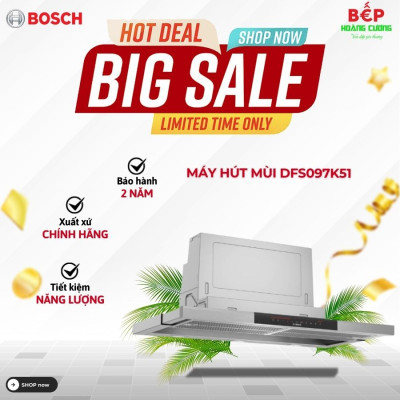 Máy Hút Mùi Bosch DFS097K51