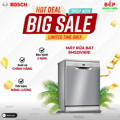 Máy rửa bát Bosch SMS2IVI61E Serie 2