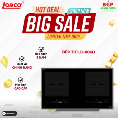 Bếp từ đôi Lorca LCI 806D