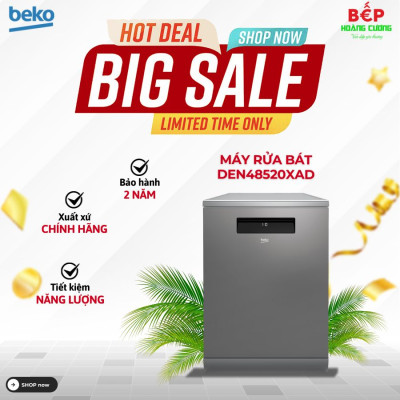 Máy rửa bát độc lập BEKO DEN48520XAD