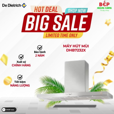 Máy hút mùi De Dietrich DHB7232X