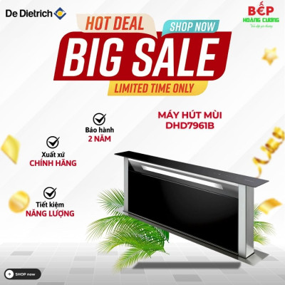 Máy hút mùi downdraft De Dietrich DHD7961B