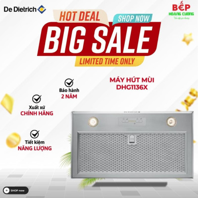Máy hút mùi De Dietrich DHG1136X