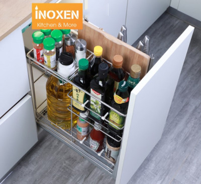 Giá để dao thớt đa năng inox tròn 304 Inoxen BT304-30