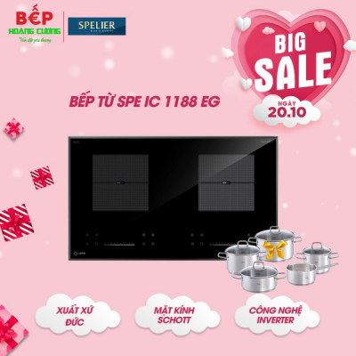 Bếp từ đôi Spelier SPE IC 1188 EG