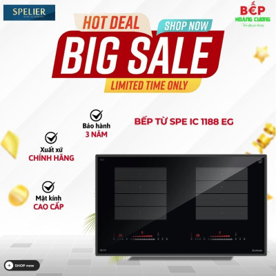 Bếp từ đôi Spelier SPE IC 1188 EG