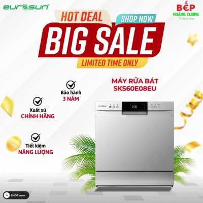 Máy rửa bát Eurosun SKS60E08EU