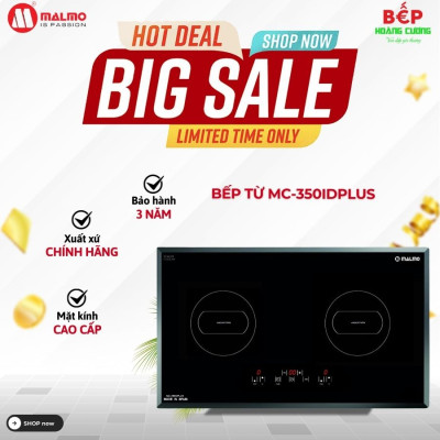 Bếp từ đôi Malmo MC-350IDPLUS