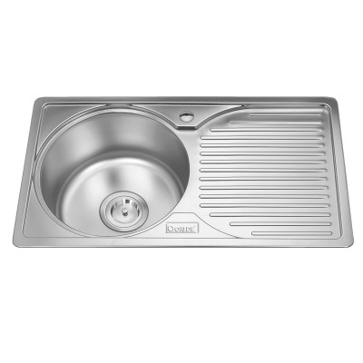 Chậu rửa bát inox 1 hố Gorlde GD-0290