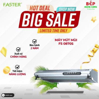 Máy hút mùi Faster FS 0870S