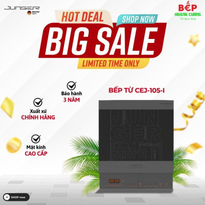 Bếp từ đơn Junger CEJ-105-I di động