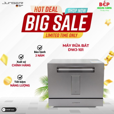 Máy rửa bát mini Junger DWJ-101
