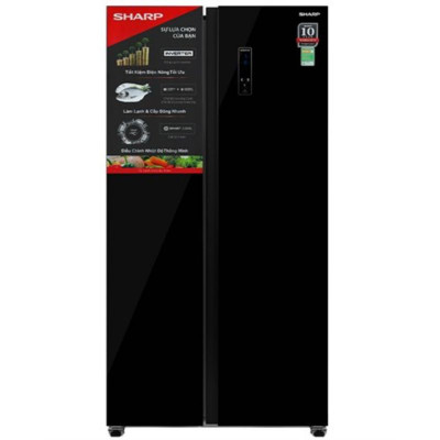 Tủ Lạnh 2 cánh side by side 532 Lít Sharp SJ-SBX530VG-BK