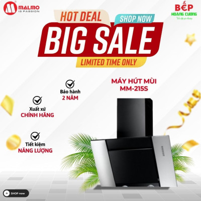 Máy hút khói khử mùi MALMO MM-215S