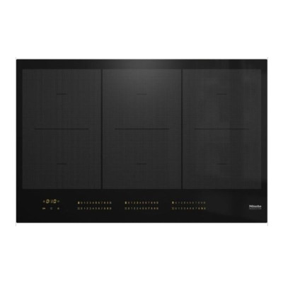 Bếp từ đa điểm Miele 6 vùng nấu KM 7575 FL lắp âm