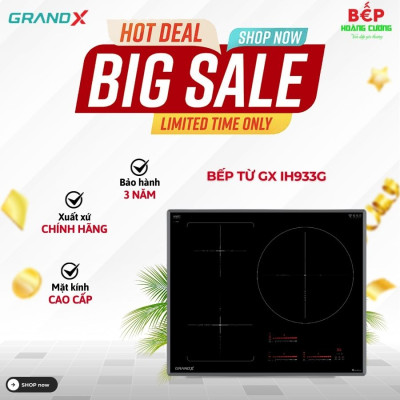 Bếp từ GrandX GX IH933G
