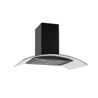 Máy hút mùi kính cong áp tường GrandX GX H70C55B