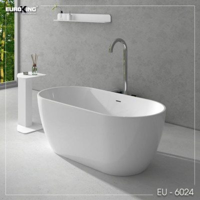 Bồn tắm Diva EuroKing không massage EU-6024-1650 White