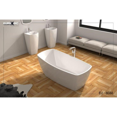 Bồn tắm Susan EuroKing không massage EU-6034 White