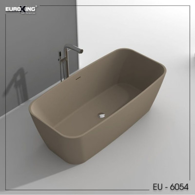 Bồn tắm EuroKing không massage EU-6054 Nâu/Xám