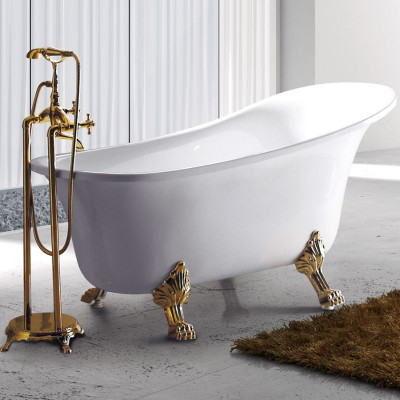 Bồn tắm EuroKing không massage NG-1711-1700(Pearl+Chrome)