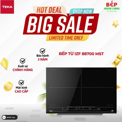 Bếp từ đa điểm Teka IZF 88700 MST lắp âm 112500029