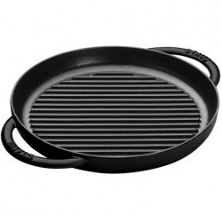 Chảo gang nướng ZWILLING Pure grill - 26 cm Black