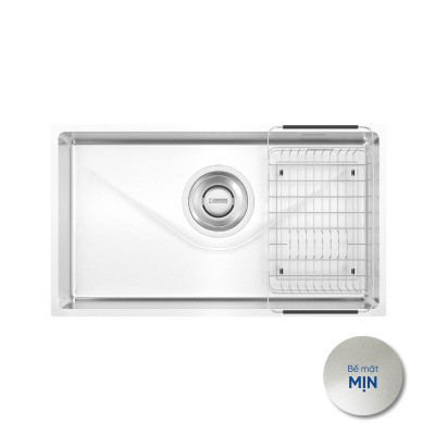 Chậu rửa bát inox 1 hố Konox TARI 800SM